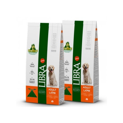     Libra cão adulto cordeiro 15Kg
