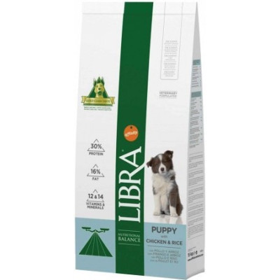     Libra cão  puppy  junior frango 12Kg
