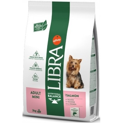     Libra cão Mini Salmão 3 Kg
