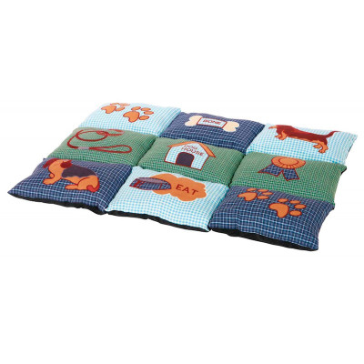 Manta Almofadada Patchwork 80X55 Cm Trixie