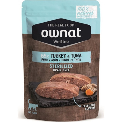     Ownat Wet Line Peru&Atum Sterilized 85gr(gato)
