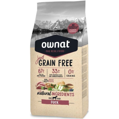     Ownat Just Grain Free Duck 14kg
