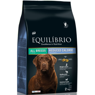     Equilibrio Dog Reduced Calorie (All Breeds) 2Kg
