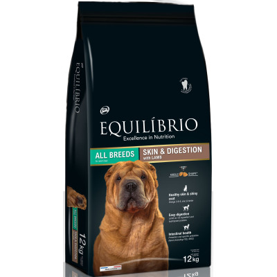     Equilibrio Dog Skin & Digestion - Lamb 12kg

