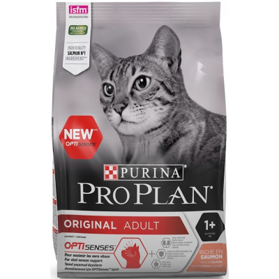     Pro Plan OptiSenses Vital Functions Adult Salmão 3kg
