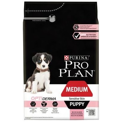     Pro Plan OptiDerma Medium Puppy Salmão 12Kg
