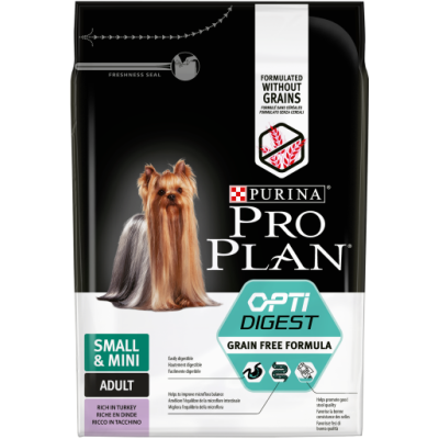     Pro Plan OptiDigest Small&Mini Adult GrainFree2,5k
