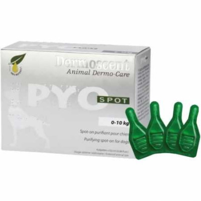     Dermoscent Pyospot 0-10kg (caixa 4 Pipetas)
