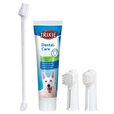     Conjunto Higiene Dentária para Cães Trixie

