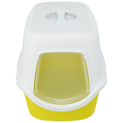     Toilete "Vico" c/ Porta p/Gatos (Lima/Branco) (TX40276)
