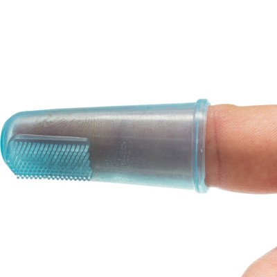     Escova de Dedo em Silicone P/ Dentes 6cm (2unidades) TX25624
