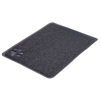     Tapete em PVC P/ WC de gato 40x60cm (Antracite)
