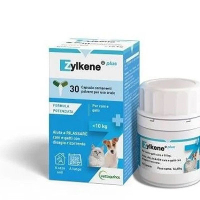     Zylkene Plus  até 10kg Cão e Gato (Caixa 30 Caps)
