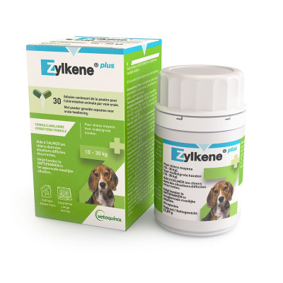     Zylkene Plus 10kg-30kg Cão (Caixa 30 Caps)

