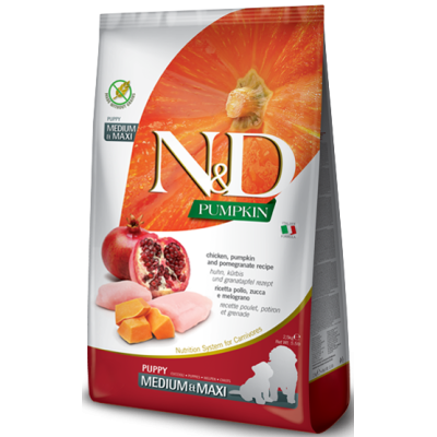     N&D Pumpkin Dog Boar&Apple Adult Med/Max 12Kg
