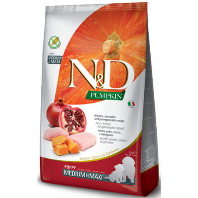     N&D Pumpkin Dog Boar&Apple Adult Med/Max 2,5Kg
