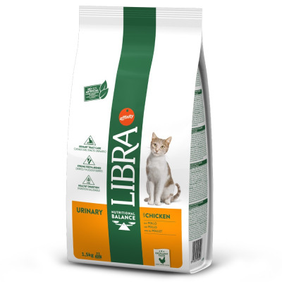     Libra gato Urinary frango 1,5Kg

