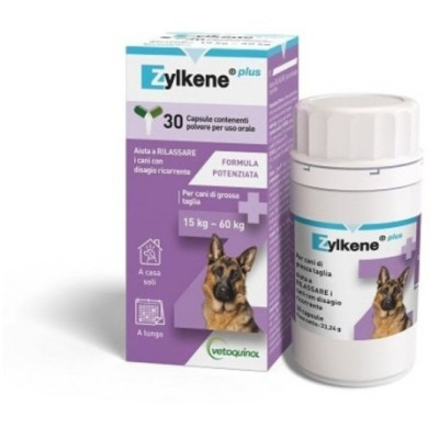     Zylkene Plus 15kg-60kg Cão (Caixa 30 Caps)
