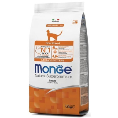     Monge G Sterilised Pato 1.5KG
