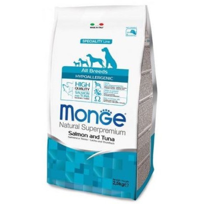     Monge C SL Allb Adult Hypo Salmão e Atum 12kg
