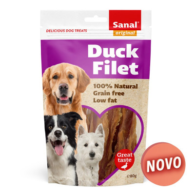     Sanal dog - duck filet doypack 80gr
