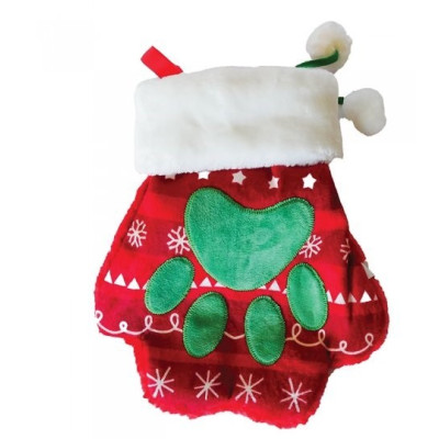     Kong Holiday Dog Stocking Paw LG (H23D131)
