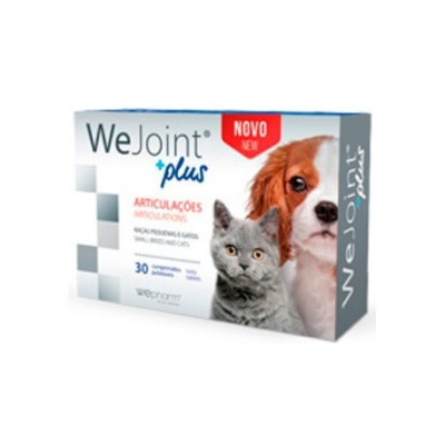     WeJoint Plus Raças Pequenas e Gatos (120 Comp.)
