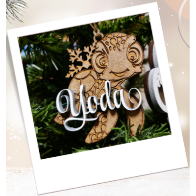     Tartaruga de Natal Personalizada
