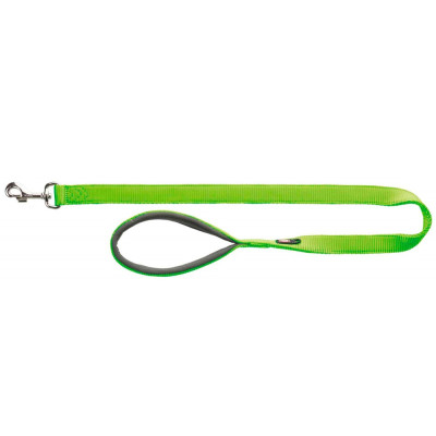     Trela "premium" (XS-S) 1,20mt / 15mm (verde maçã) TX200117
