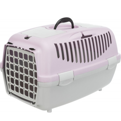     Transportadora"Capri 1"(XS) 32x31x48cm (Cinza Claro/Lilas Claro) TX39813
