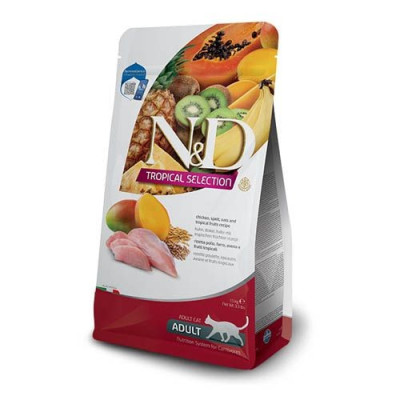     N&D Tropical Selection Cat Chicken Neutered 10Kg
