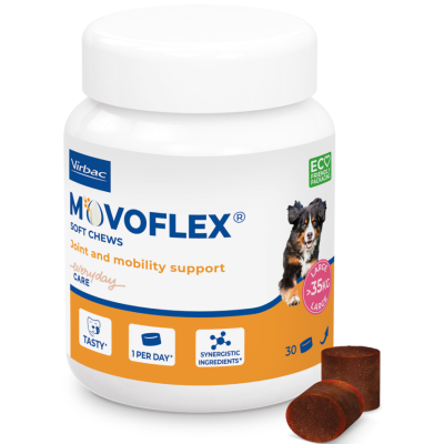     Movoflex 176Gr soft chews (M) 15-35kg Caixa
