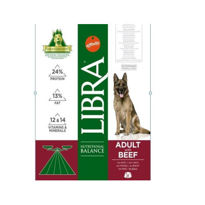     Libra cão Adulto Vaca 3Kg
