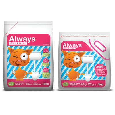     Always Cat Litter 16Kg
