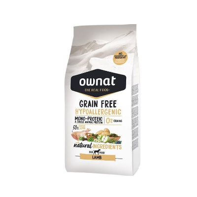     Ownat Prime Grain Free Hipo Lamb 14kg
