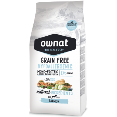     Ownat Prime Grain Free Hipo Salmon 3kg
