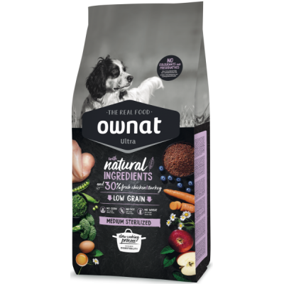     Ownat Ultra Medium Sterilized Dog 14kg
