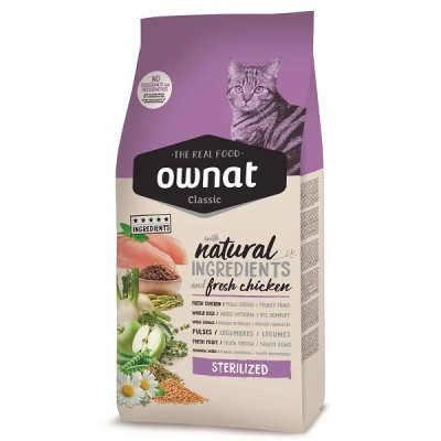     Ownat Classic Sterilized Cat 15kg
