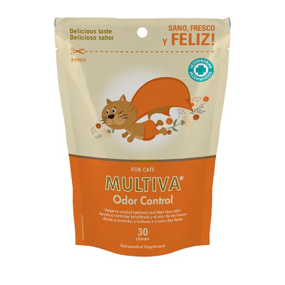     Multiva Odor Control Cat (30 Chews)
