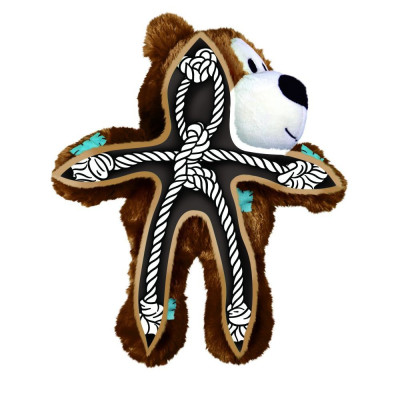 Kong Wildknots Bear Castanho Claro Small/Medium