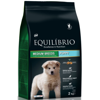     Equilibrio Dog Puppy Medium Breed 2kg
