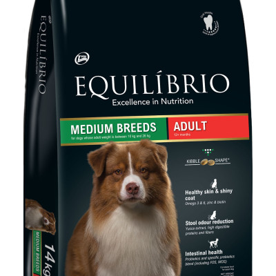     Equilibrio Dog Adult Medium Breed 2kg
